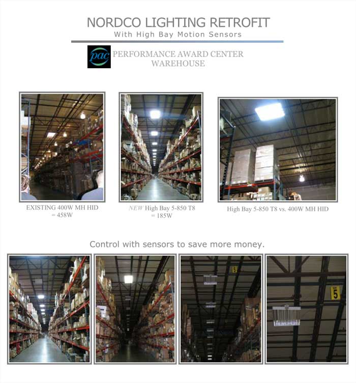 Lighting Retrofit with Lighting Controls